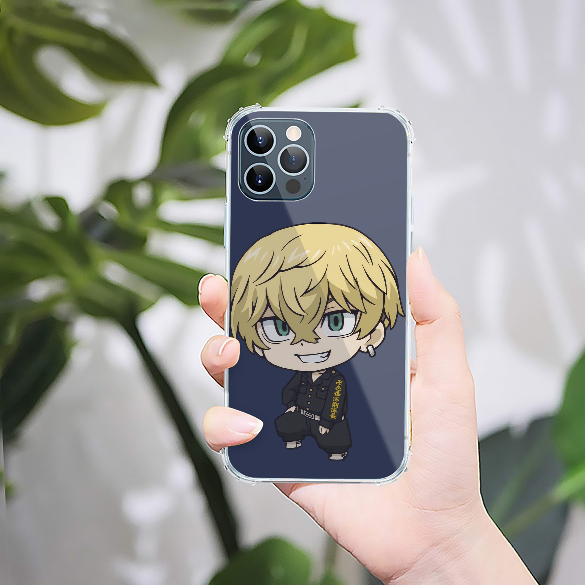 （画像用） 東京リベンジャーズ Tokyo Revengers 【iPhone 12シリーズ対応】透明スマホケース（クリアソフトケース）